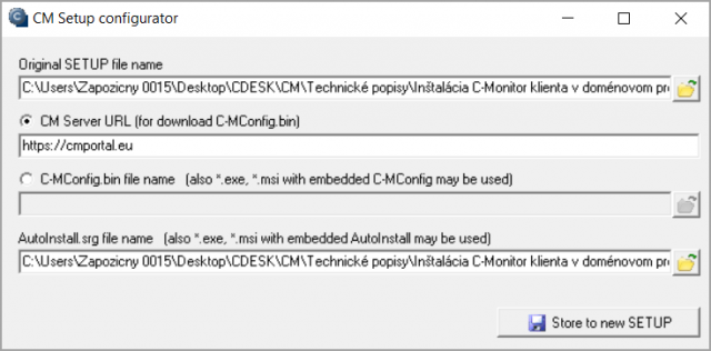 CMSetupConfigurator