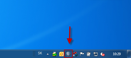 Easyclick vytvorenie novej požiadavky dvojklikom na ikonku C-Monitor klienta