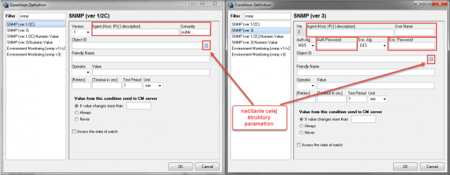 Načítanie všetkých SNMP parametrov zo zariadenia (snmpwalk) Načítanie všetkých SNMP parametrov zo zariadenia (snmpwalk)
